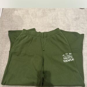 Pacific Sunwear Olive Joggers